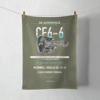 Thumbnail for CF6-6 design on green army towel