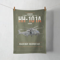 Thumbnail for Leonardo HH-101A Caesar design on green army towel