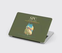 Thumbnail for La Palma Airport (SPC) design on green army MacBook case