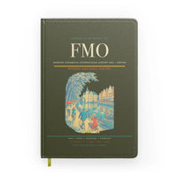 Thumbnail for Munster Osnabruck International Airport (FMO) design on green army notebook