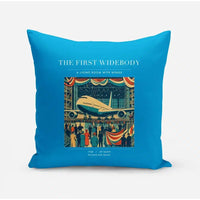 Thumbnail for VINTAGE G4134 - The First Widebody - Designed Pillows design on turquoise