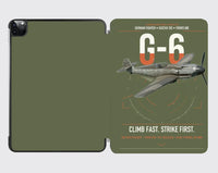 Thumbnail for Messerschmitt Bf 109G-6 design on green army ipad tablet case