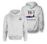 Thumbnail for FH-1 PHANTOM design on white hoodie