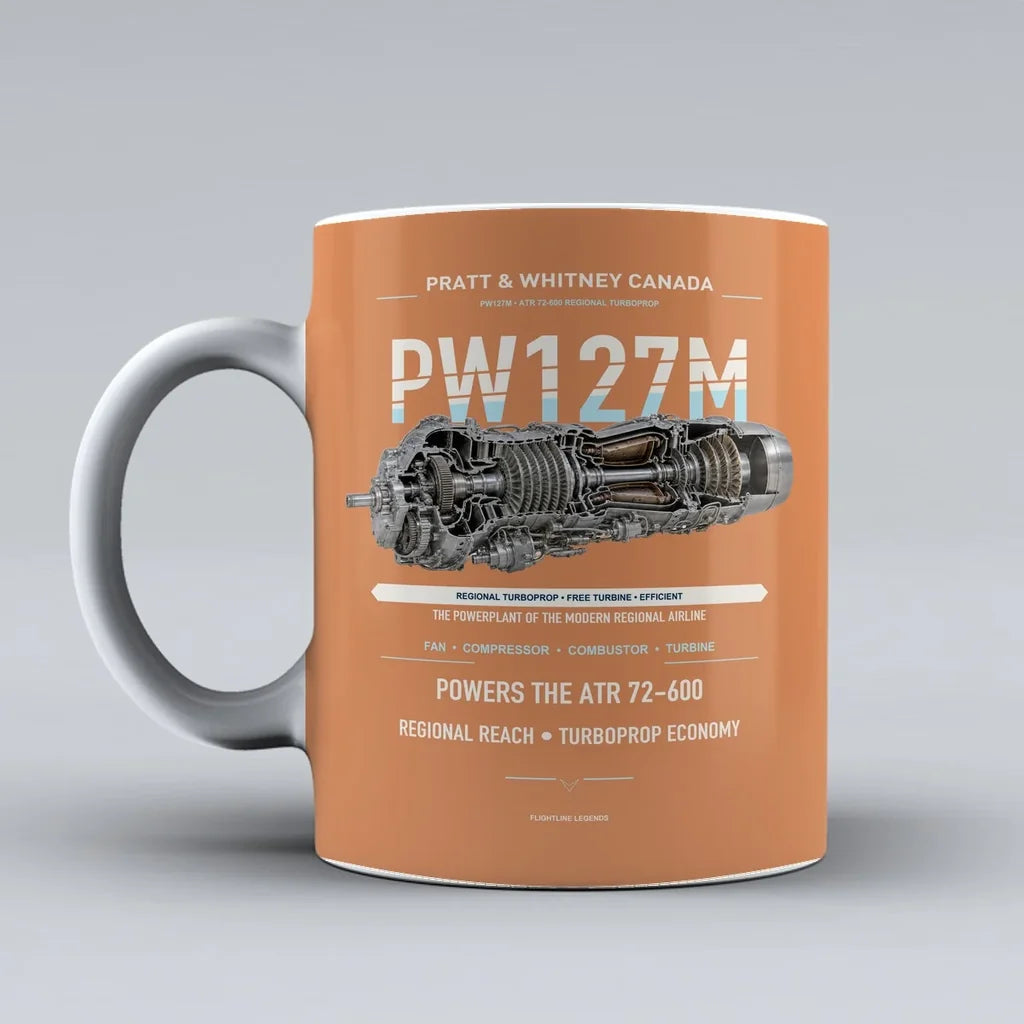 Mug design on orange pw127m