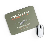 Thumbnail for Airbus C295M T.21 design on green army rectangle mouse pad