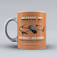 Thumbnail for Mavic 3 Thermal Mug design on orange dji