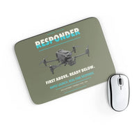Thumbnail for BRINC Responder design on green army rectangle mouse pad