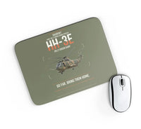 Thumbnail for Sikorsky HH-3E Jolly Green Giant design on green army rectangle mouse pad