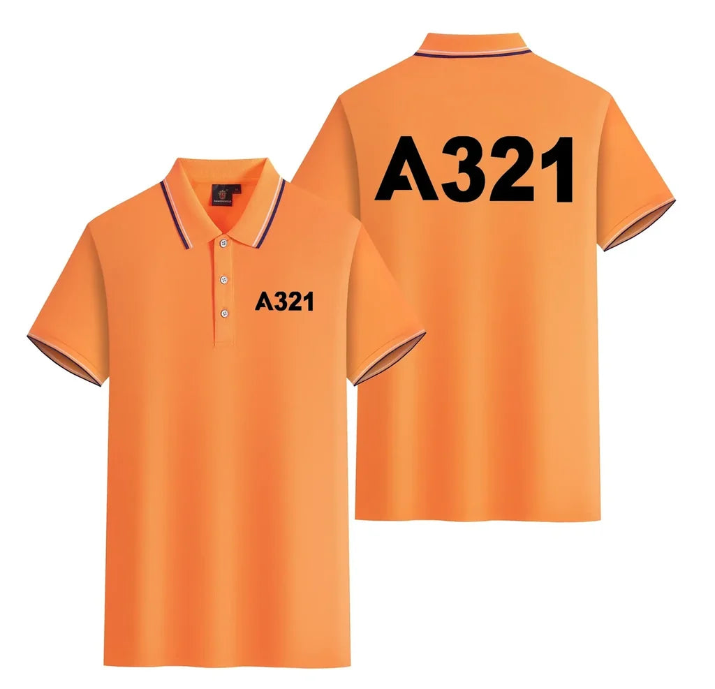 Customisable Airbus A321 Polo Shirt - view 14