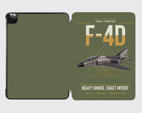 Thumbnail for F-4D Phantom II design on green army ipad tablet case