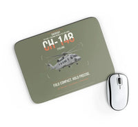 Thumbnail for Sikorsky CH-148 Cyclone design on green army rectangle mouse pad