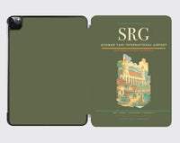 Thumbnail for Achmad Yani International Airport (SRG) design on green army ipad tablet case
