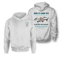 Thumbnail for Autel EVO II Dual 640T V3 design on white hoodie