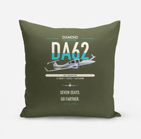 Thumbnail for Diamond DA62 design on green army pillow