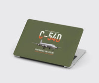 Thumbnail for C-54D Skymaster design on green army MacBook case