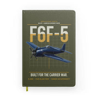 Thumbnail for F6F-5 Hellcat design on green army notebook