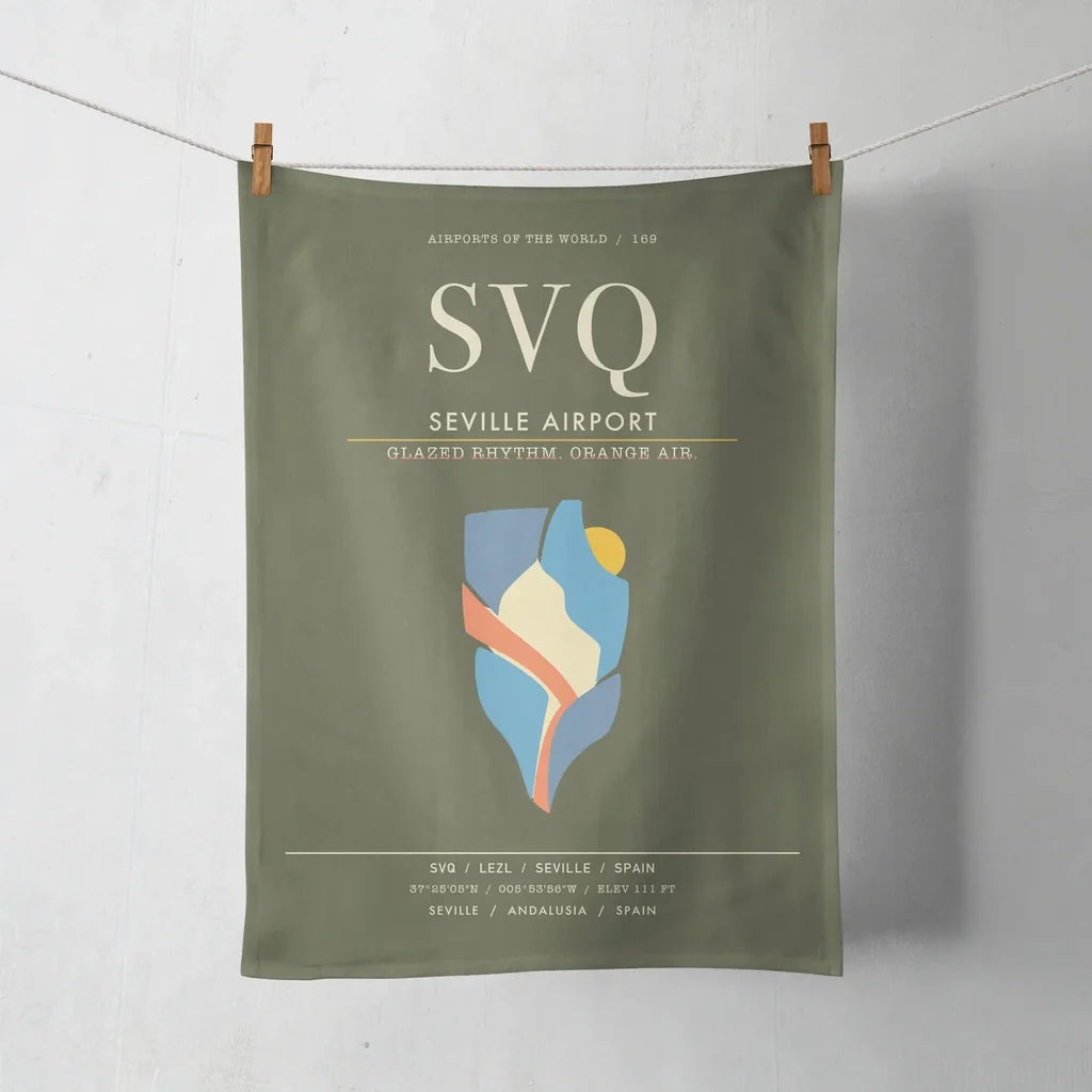 Seville Airport SVQ - Green Army