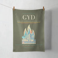 Thumbnail for Heydar Aliyev International Airport (GYD) design on green army towel