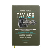 Thumbnail for TAY 650 design on green army notebook