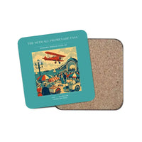 Thumbnail for The Seawall Promenade Pass - Designed Coasters design on turquoise 1-piece
