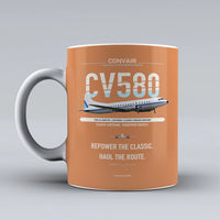 Thumbnail for 580 Mug design on orange convair