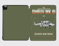 Thumbnail for HAL ALH Dhruv Mk III design on green army ipad tablet case
