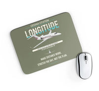 Thumbnail for Cessna Citation Longitude design on green army rectangle mouse pad