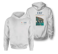 Thumbnail for Erfurt-Weimar Airport (ERF) design on white double-side hoodie