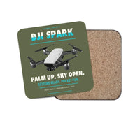 Thumbnail for DJI Spark design on green army 1 piece coaster