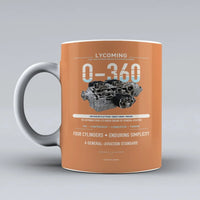Thumbnail for Mug design on orange o 360