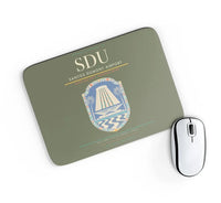 Thumbnail for Santos Dumont Airport (SDU) design on green army rectangle mouse pad