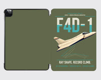 Thumbnail for F4D-1 Skyray design on green army ipad tablet case
