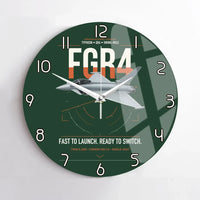 Thumbnail for Eurofighter Typhoon FGR4 design on dark green no frame wall clock