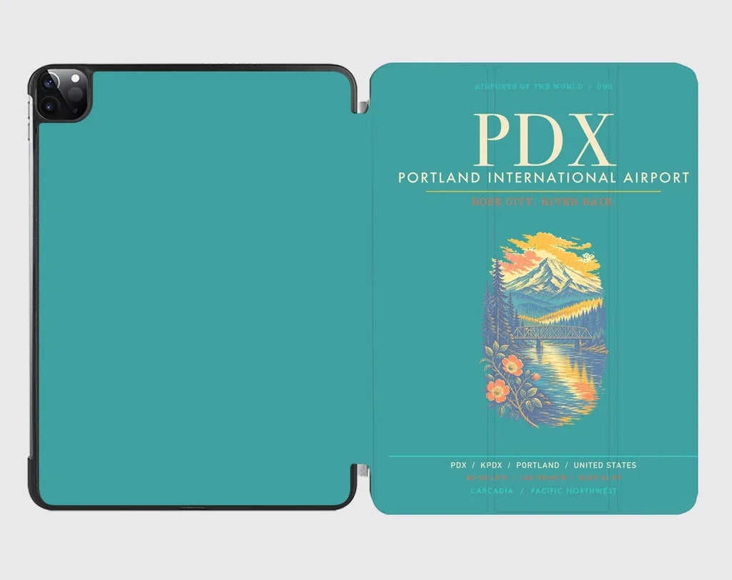 Portland International Airport PDX - Turquoise