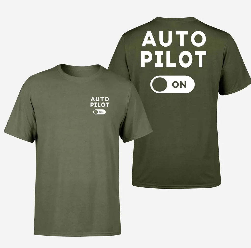 Auto Pilot ON Double-Side T-Shirts - view 14
