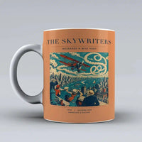 Thumbnail for VINTAGE G4036 - The Skywriters - Ceramic Mug design on orange