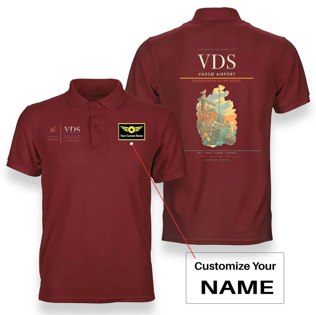 Vadsø Airport VDS Red+Name