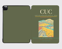 Thumbnail for Camilo Daza International Airport (CUC) design on green army ipad tablet case