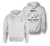 Thumbnail for DJI Mini 2 design on white hoodie