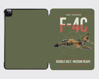 Thumbnail for F-4C Phantom II design on green army ipad tablet case