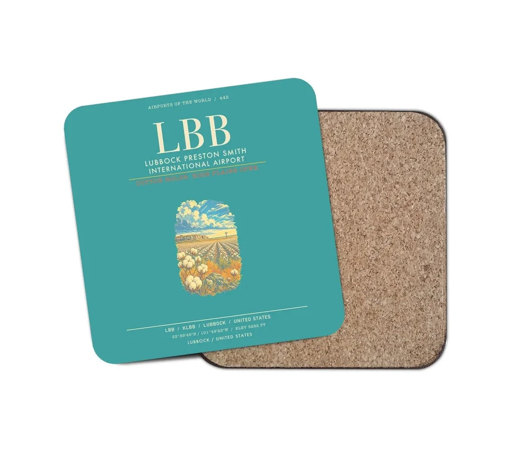 Lubbock Preston Smith International Airport LBB - Turquoise