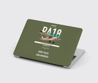 Thumbnail for Piper PA-18 Super Cub design on green army MacBook case
