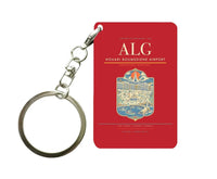 Thumbnail for Houari Boumediene Airport ALG Key Chain design on red key chain