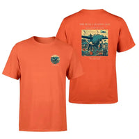 Thumbnail for VINTAGE G4273 - The Hull Cleaning Day - Double-Side T-Shirt design on orange double side t shirt