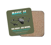 Thumbnail for DJI Mavic 3 Thermal design on green army 1 piece coaster
