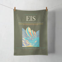 Thumbnail for Terrance B. Lettsome International Airport (EIS) design on green army towel