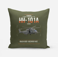 Thumbnail for Leonardo HH-101A Caesar design on green army pillow