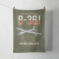 Thumbnail for B-36J Peacemaker design on green army towel