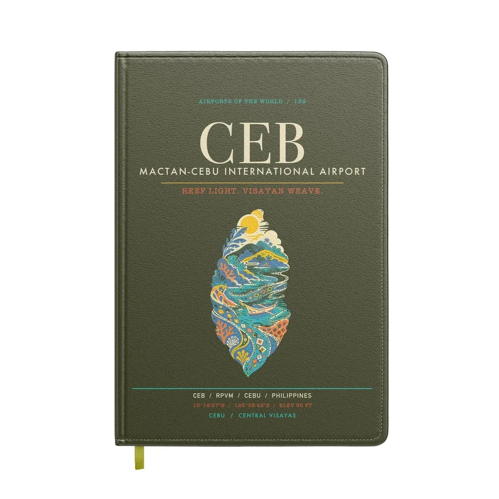 Mactan-Cebu International Airport CEB - Visayan Reef Loom - Green Army