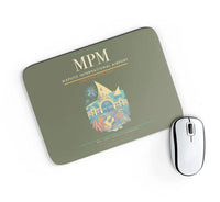 Thumbnail for Maputo International Airport (MPM) design on green army rectangle mouse pad